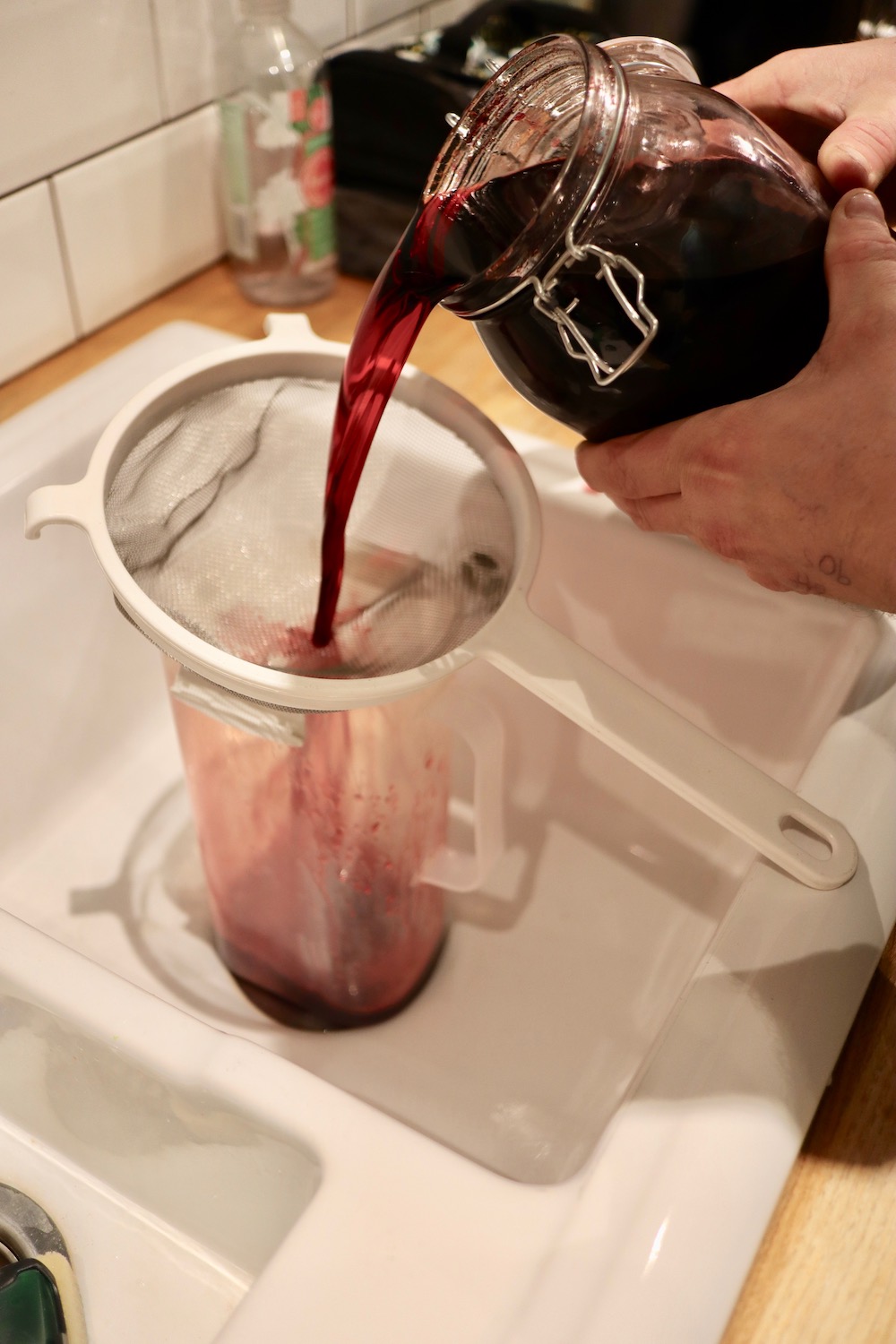 Making homemade damson gin for DIY gifts The Travel Hack