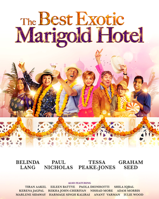 The Second Best Exotic Marigold Hotel Poster