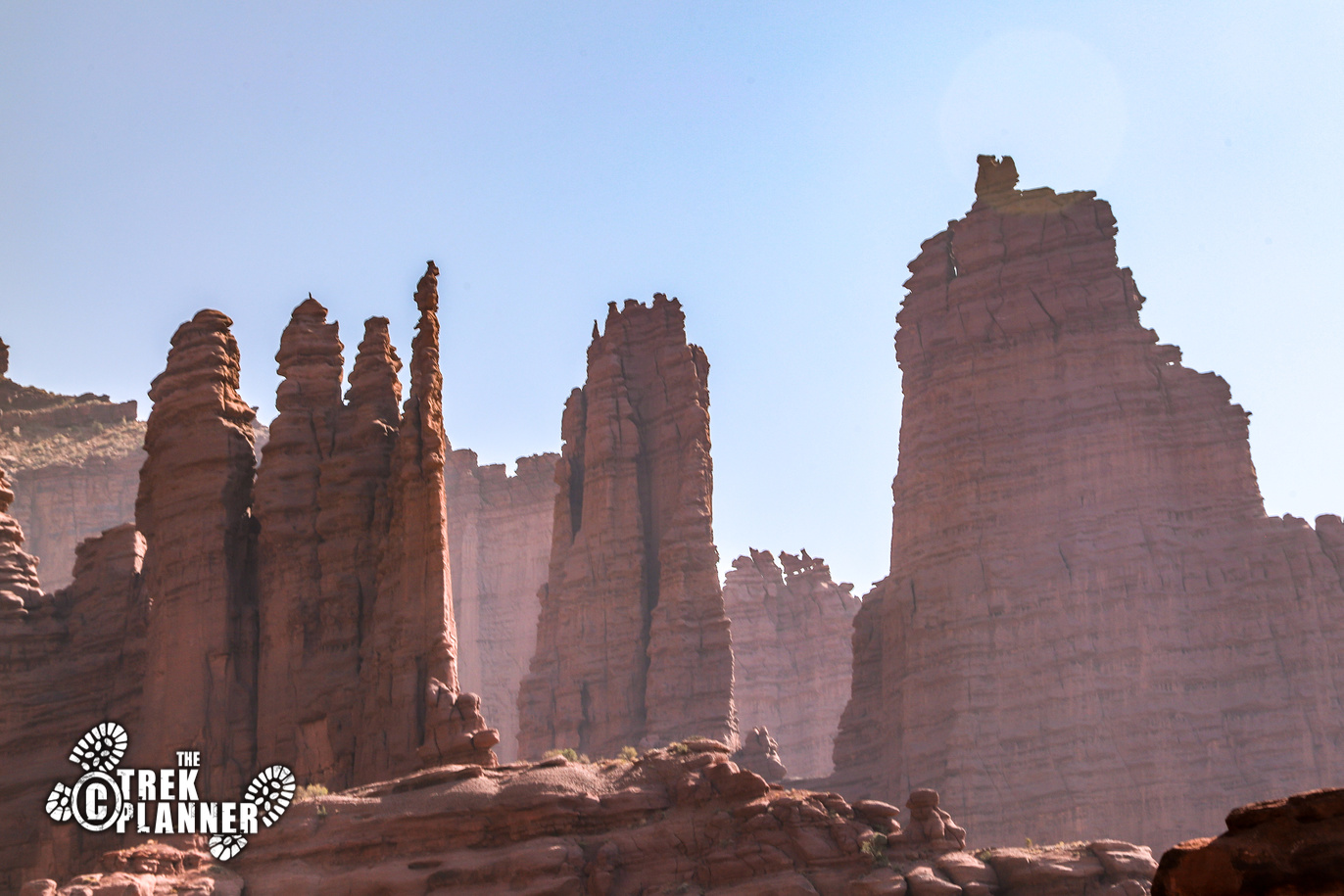 Fisher Towers Moab Utah The Trek Planner