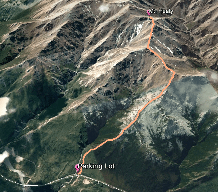 Mt. Healy From Bison Gulch Denali National Park Alaska The Trek Planner