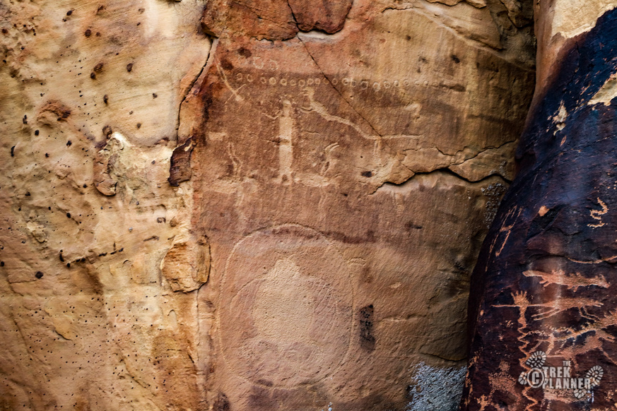 Rochester Rock Art Panel Emery, Utah The Trek Planner