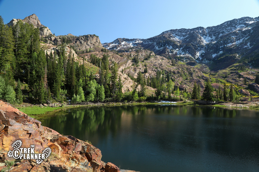 Lake Florence Big Cottonwood Canyon, Utah The Trek Planner