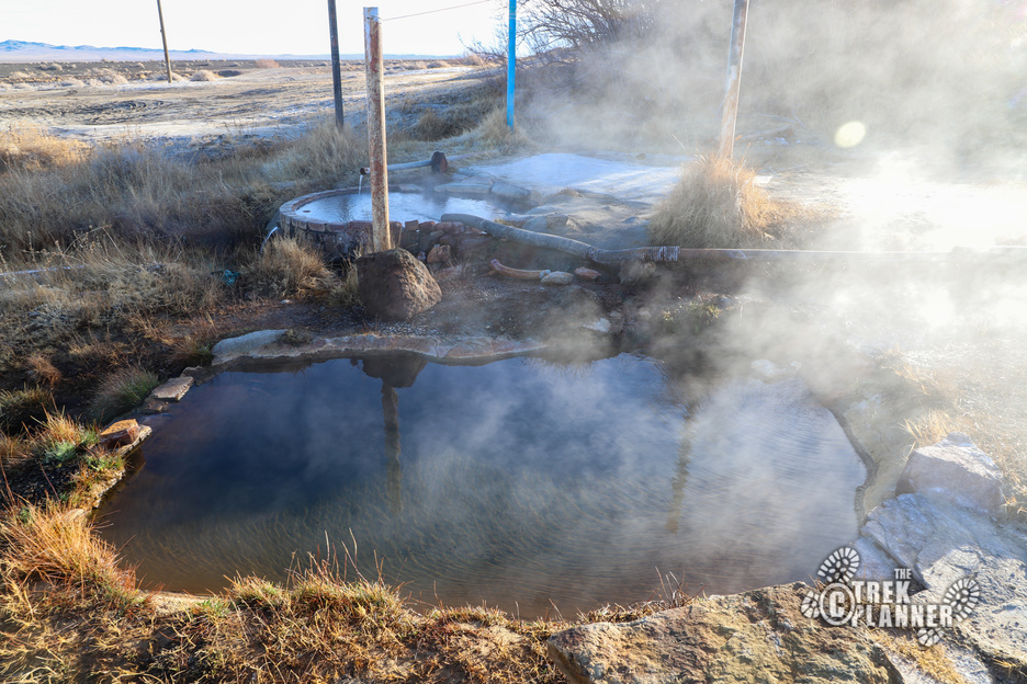 Alkali Flat Hot Spring Western Nevada The Trek Planner