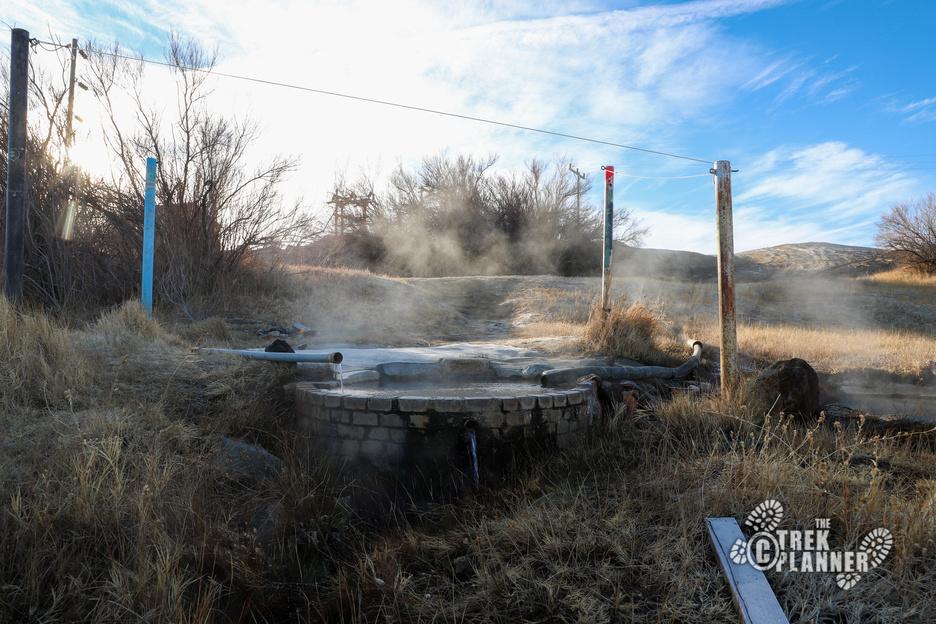 Alkali Flat Hot Spring Western Nevada The Trek Planner