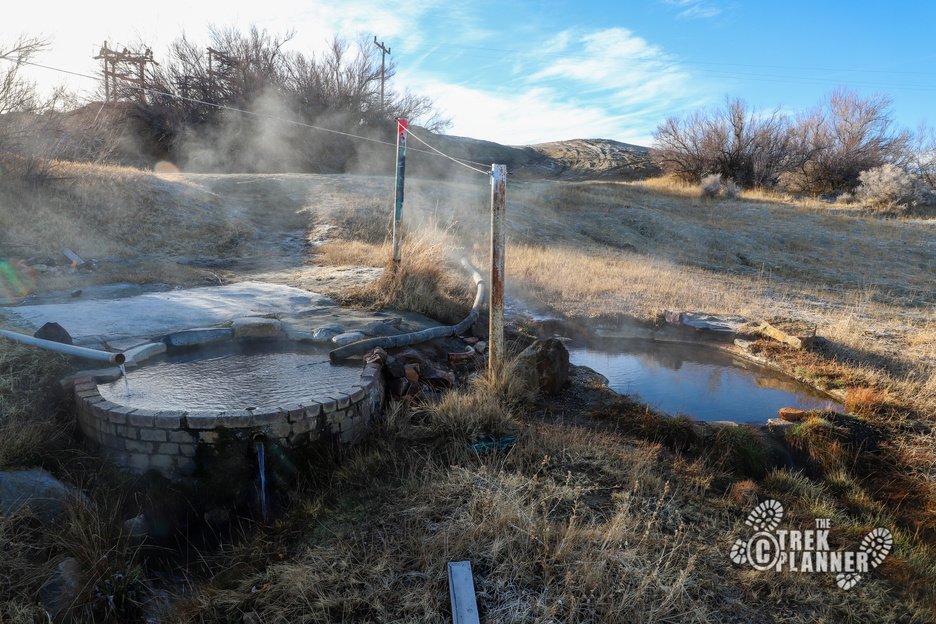 Alkali Flat Hot Spring Western Nevada The Trek Planner