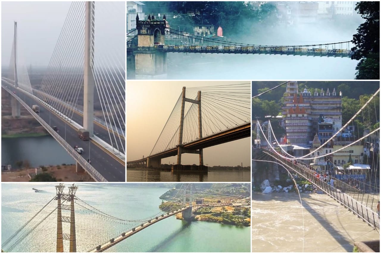 जानिये मोरबी ब्रिज की तरह भारत में और कहांकहां है Suspension Bridge