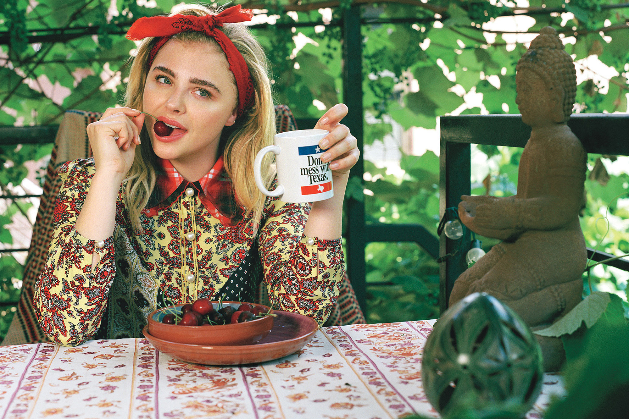 Chloë Grace Moretz Dazzles in Embellished Gold Miu Miu Gown at TIFF