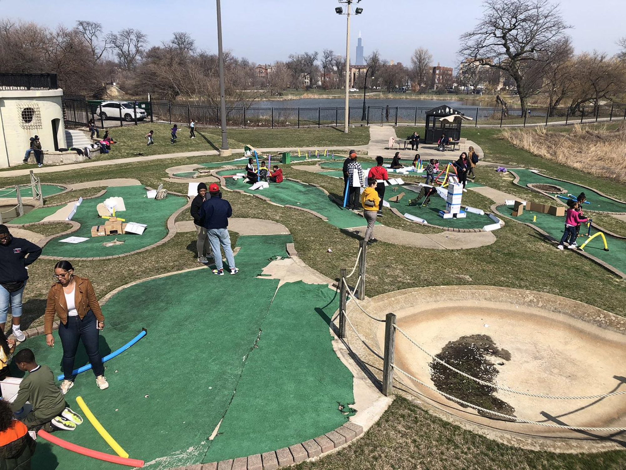 Out West teens are spearheading the reopening of the Douglass Park mini