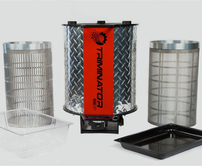 Pollen Tumbler Kief Tumbler, Tray, & Accessories Triminator