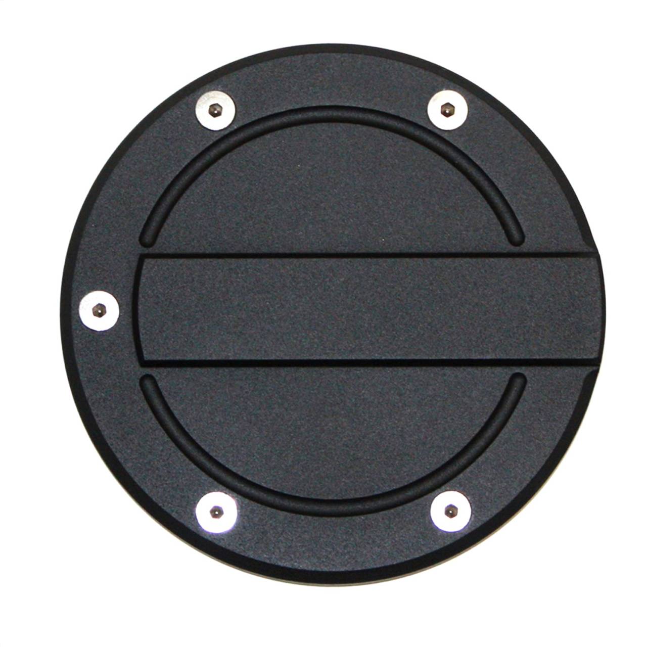 Race Style Billet Fuel Door Trim, 6159GK, All Sales The Trux