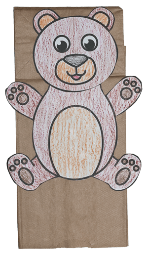 Paper Bag Puppet Patterns – Page 2 – The Tucson Puppet Lady