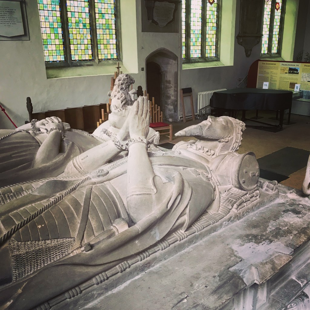 The tomb of the third Duke of Norfolk and Anne of York.