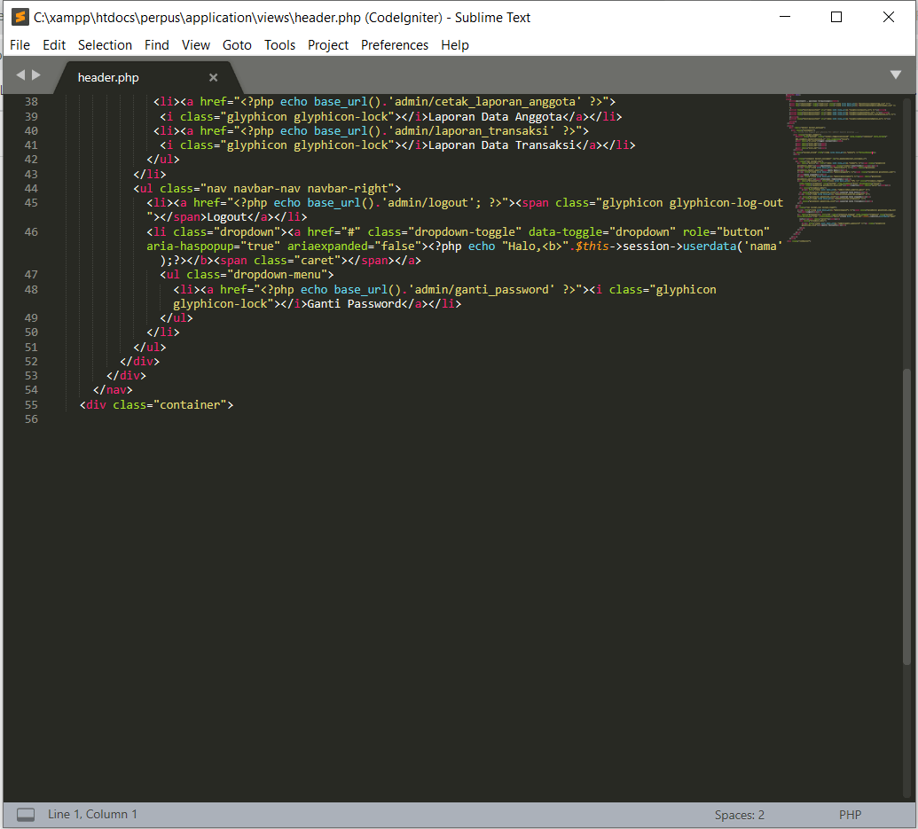 MEMBUAT FORM LOGIN MENGGUNAKAN CODE IGNITER Site Title