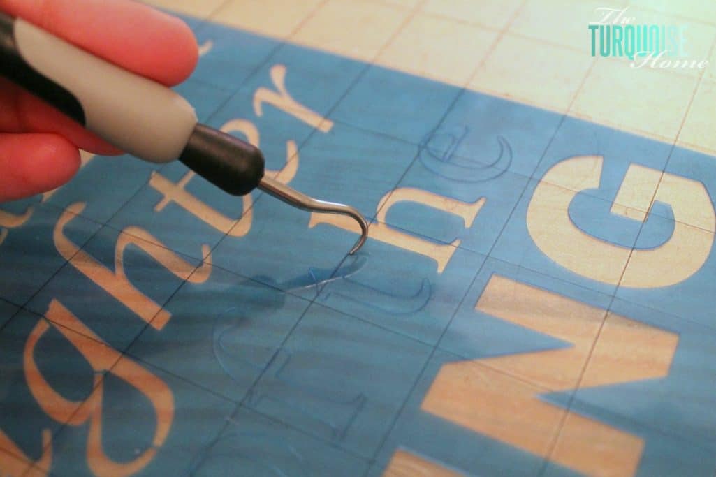 DIY Stenciled Burlap Art + Free Silhouette Stencil Files The