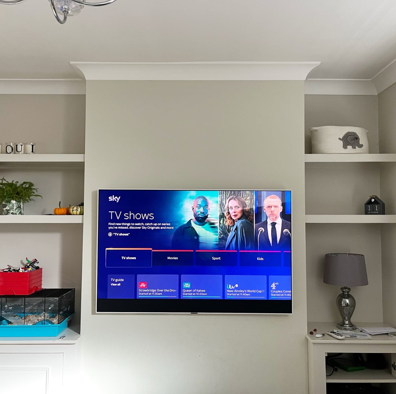 TV wall mounting service near me