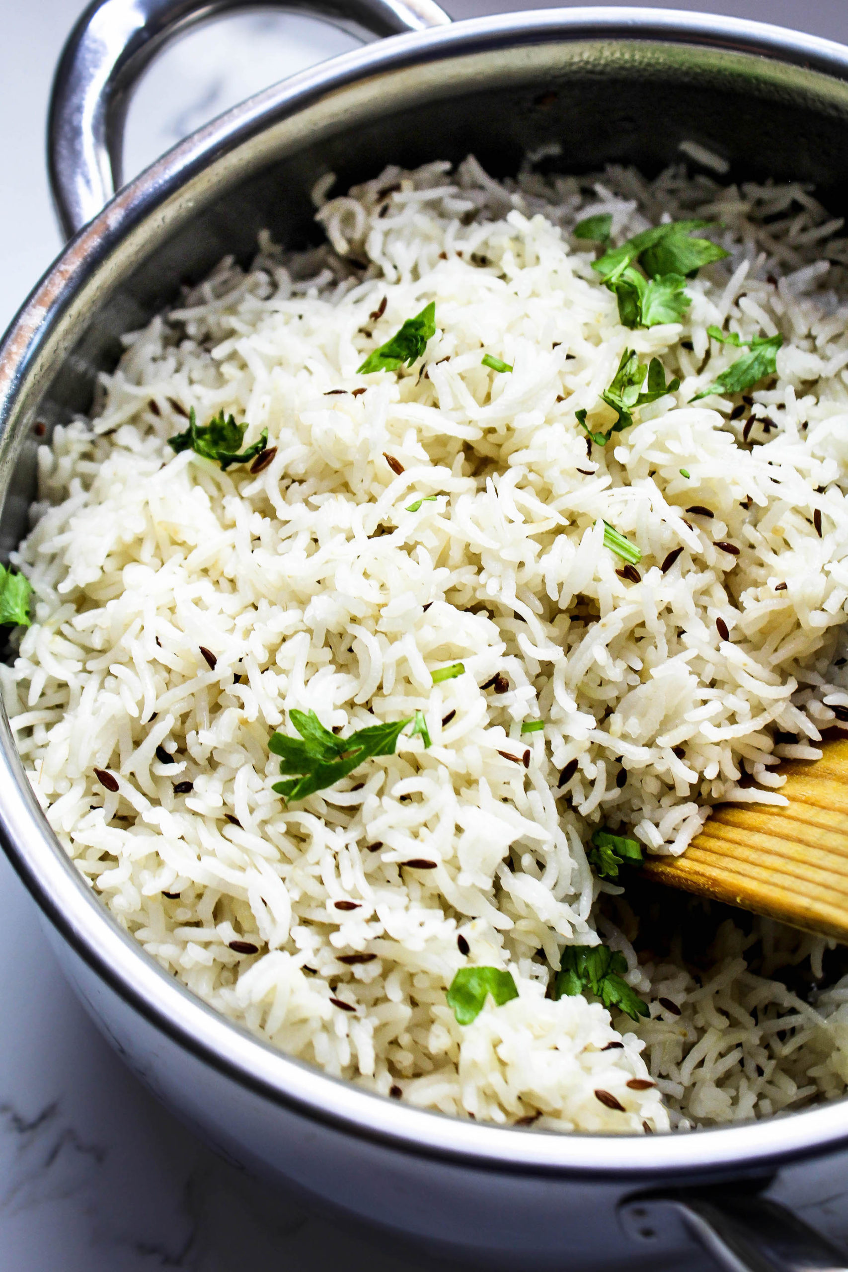 Authentic Indian Jeera Rice (Cumin Rice) Recipe The Twin Cooking