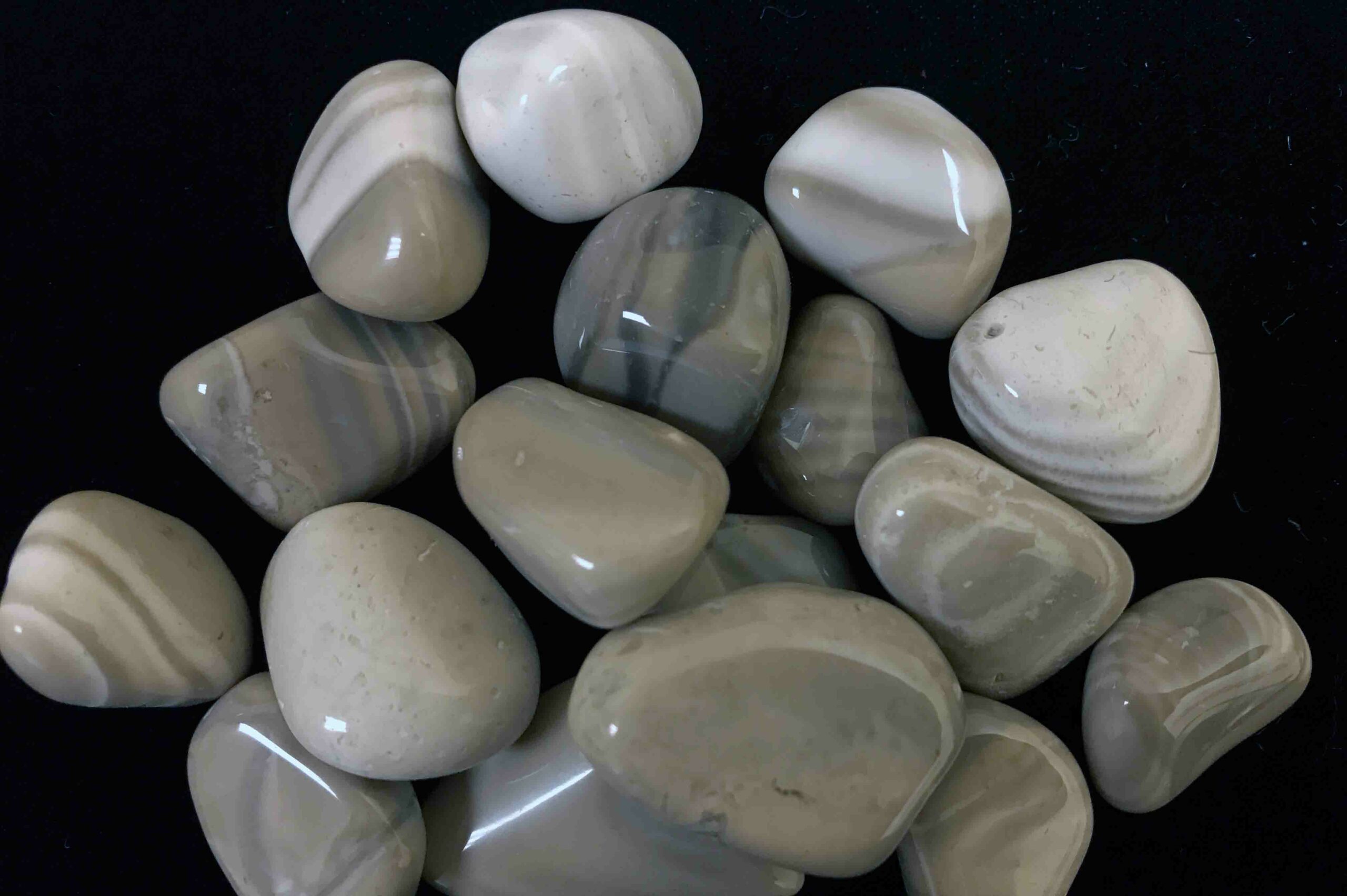 Tumbled Flint Stones (Small) The Twisted Bead & Rock Shop