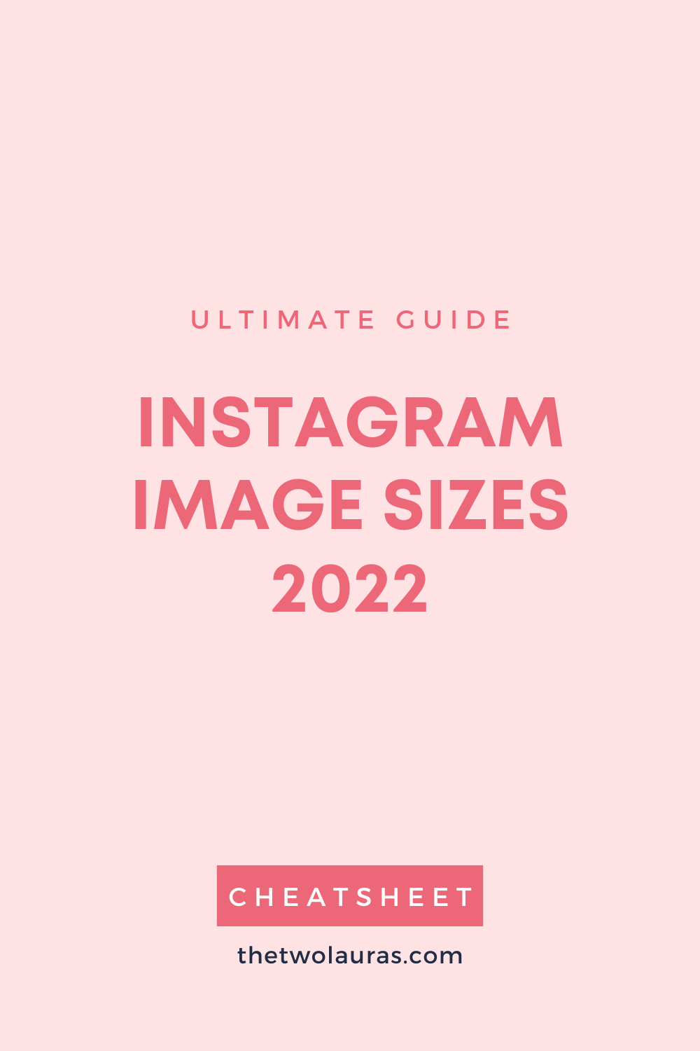 Instagram Image Sizes 2022 [Cheatsheet]