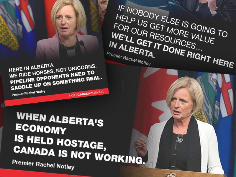 Alberta Is Playing a Dangerous Game with Pipeline Ad Campaign The Tyee