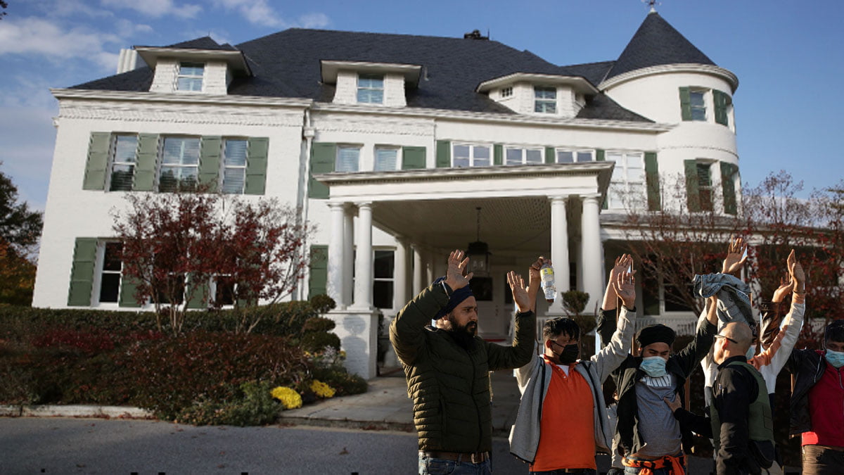 Busloads of Immigrants Left at Vice President’s House The Ugly Minute