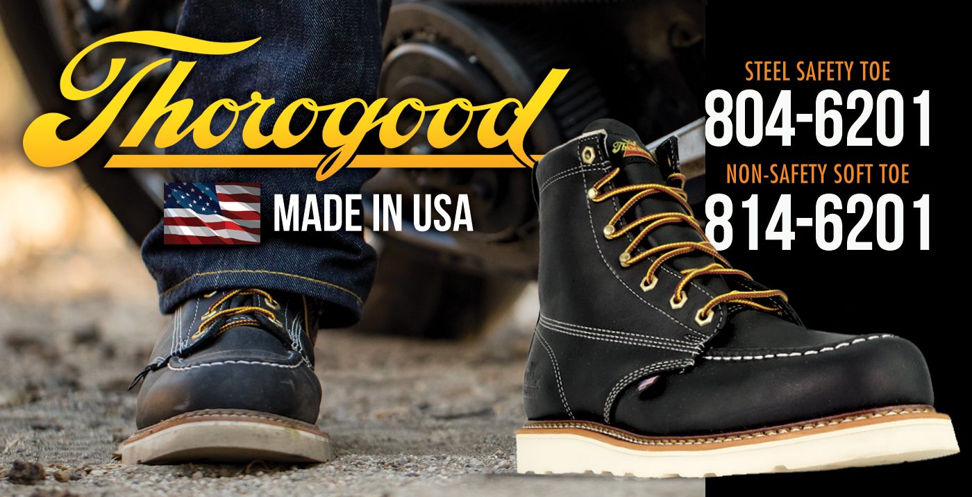 Thorogood Work Boots American Made Since 1892 Union Made Since 1946