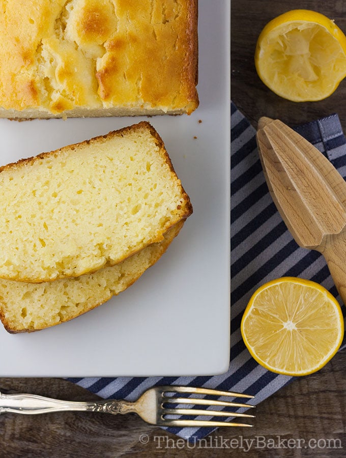 Meyer Lemon Ricotta Pound Cake (Video) The Unlikely Baker®