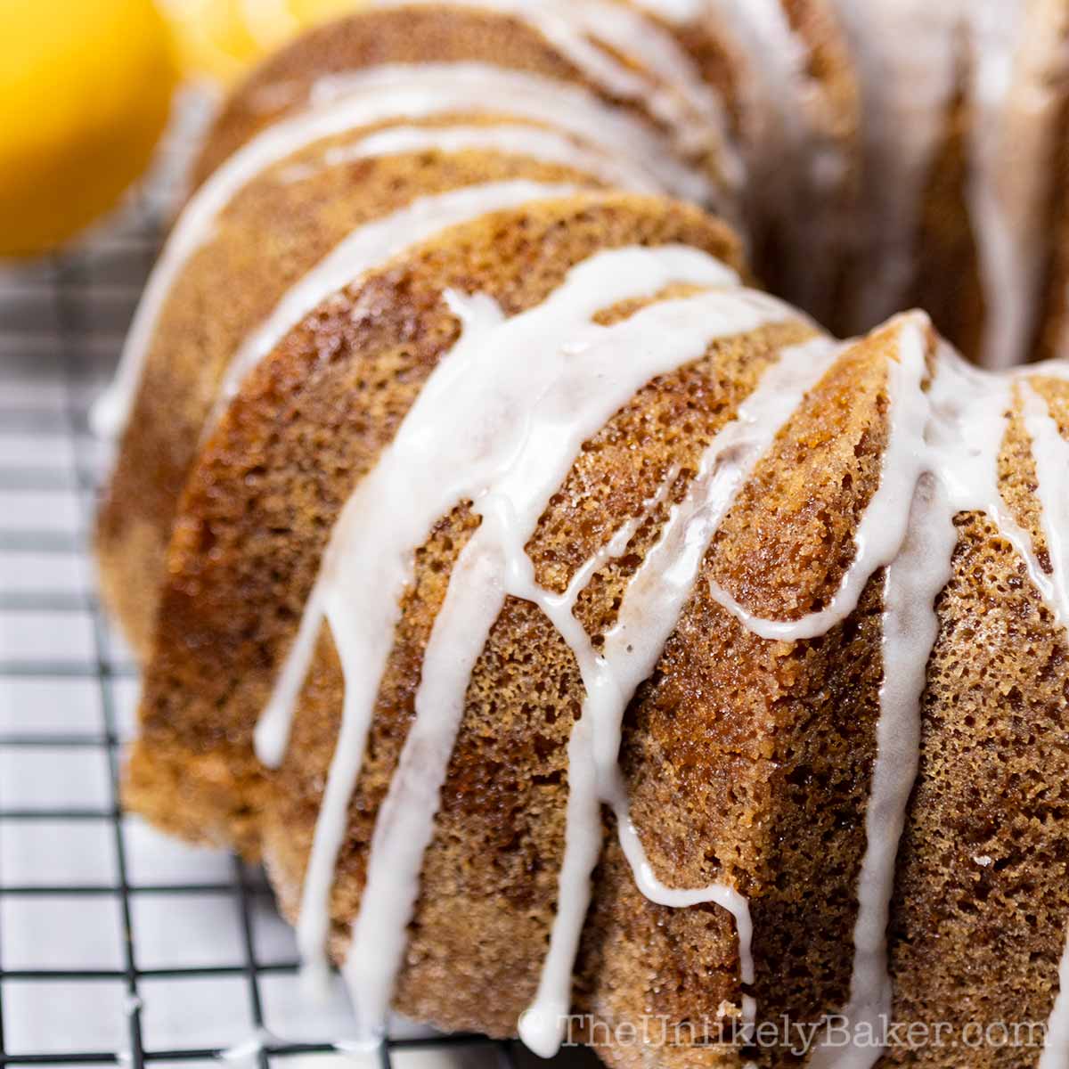 Easy Lemon Bundt Cake Recipe (with stepbystep photos) The Unlikely