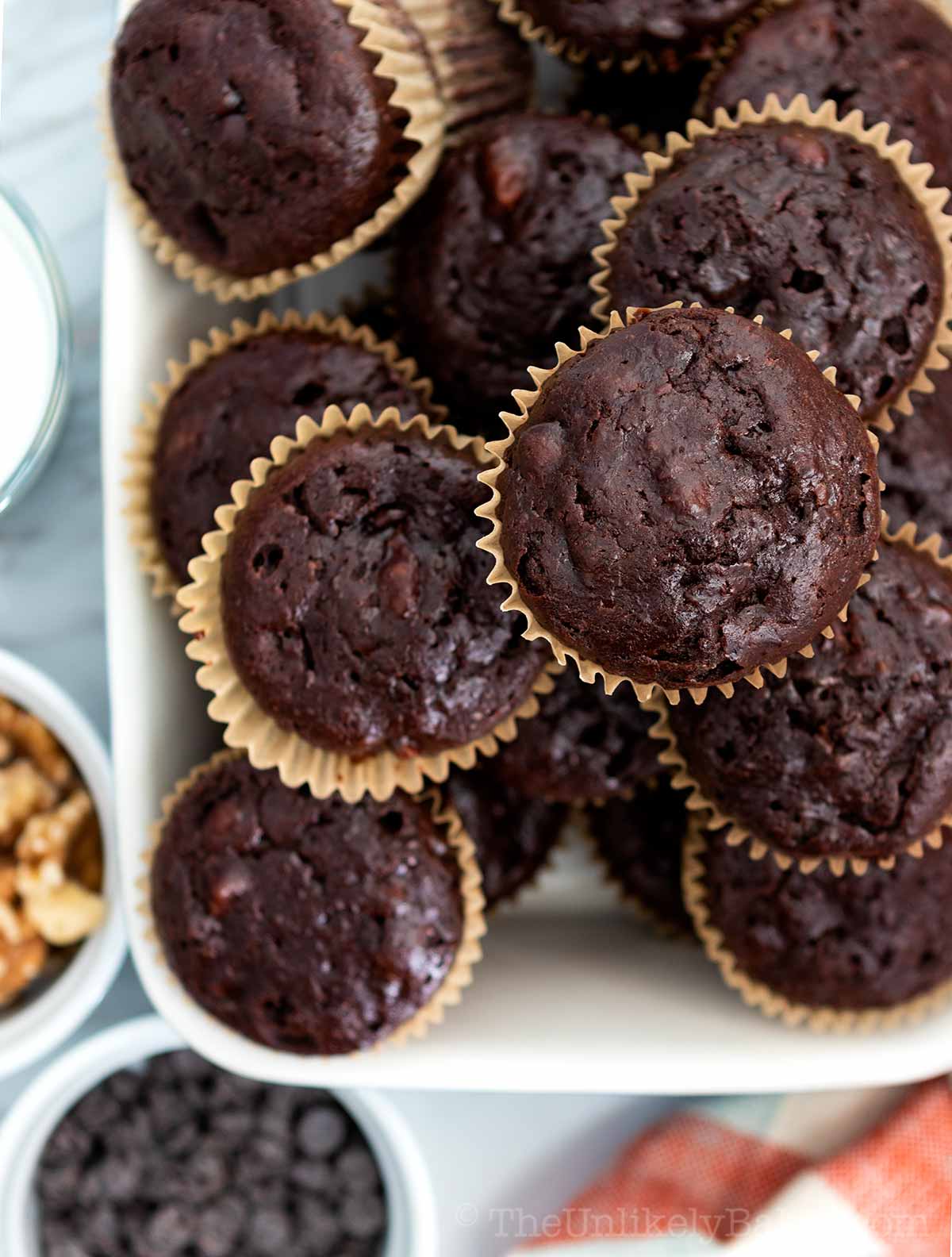 Chocolate Chip Ricotta Muffins The Unlikely Baker