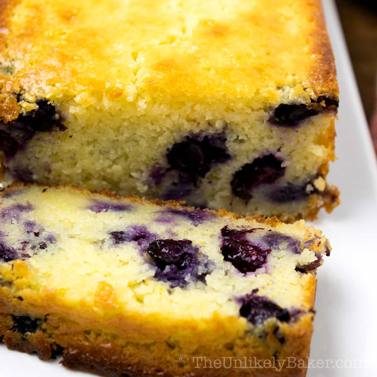 Lemon Blueberry Ricotta Cake (Easy Recipe) The Unlikely Baker