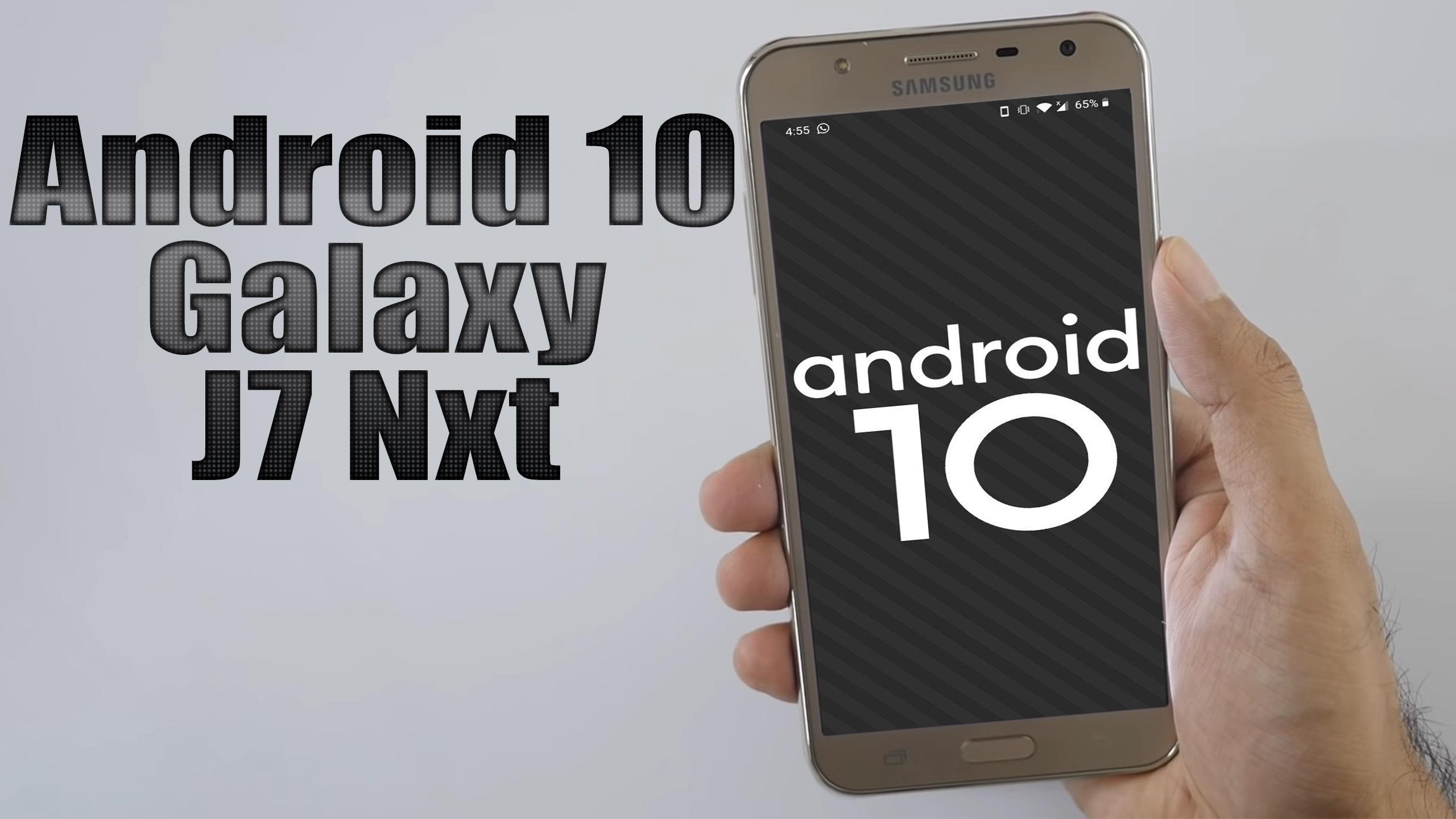 Install Android 10 on Galaxy J7 Nxt (Resurrection Remix