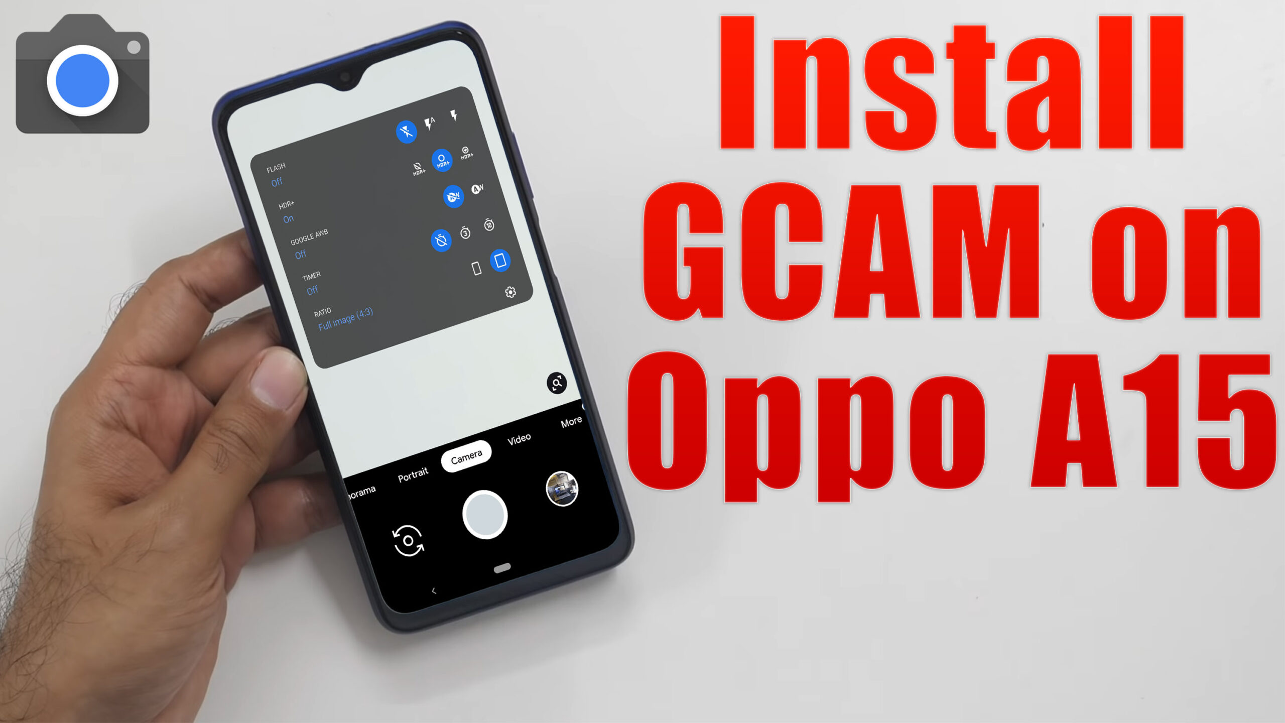 Download GCam Go for Oppo A15 (Google Camera APK Port Install) The