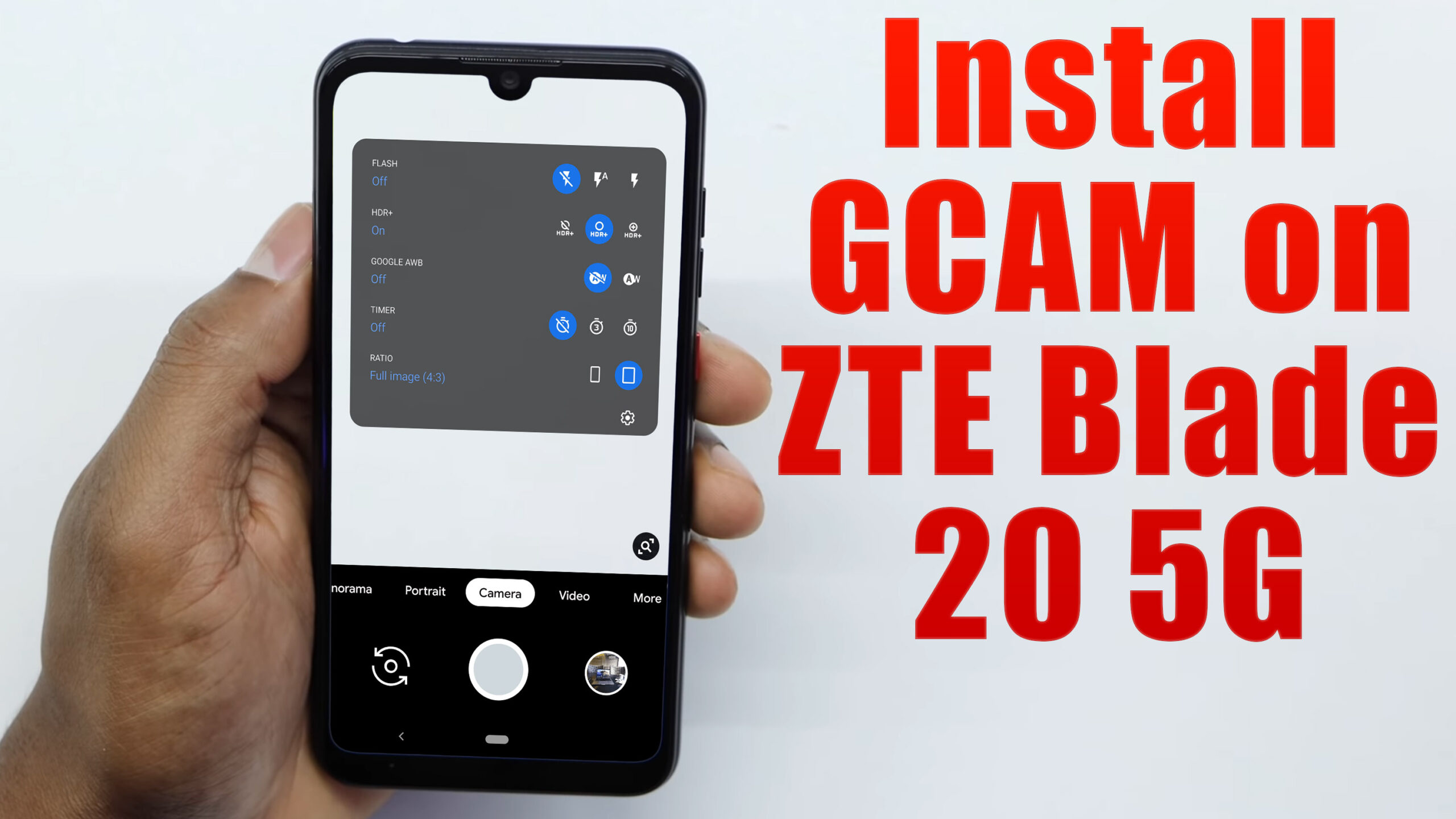 Download GCam Go for ZTE Blade 20 5G (Google Camera APK