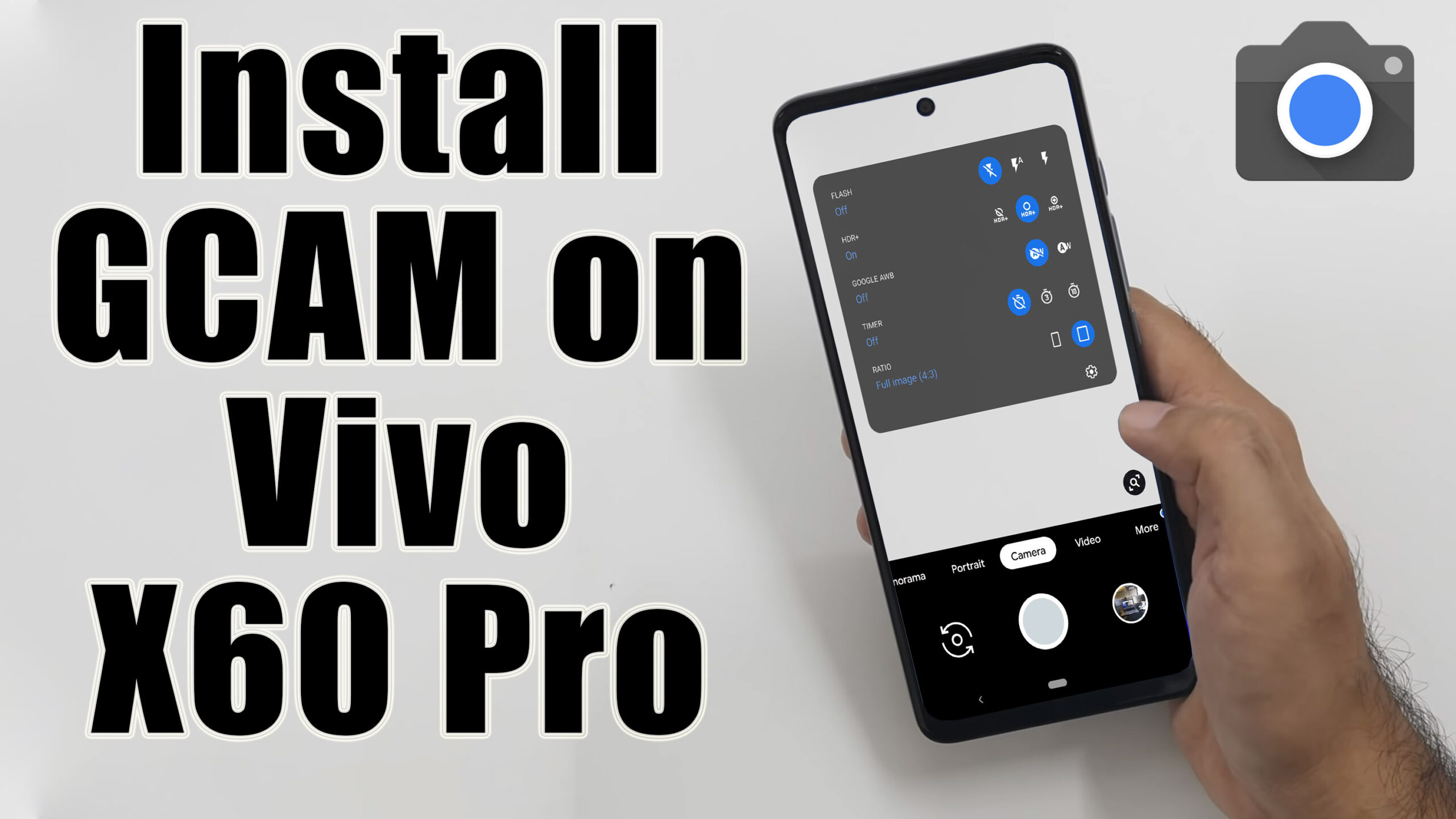 Download GCam 8.2 for Vivo X60 Pro (Google Camera APK Port Install