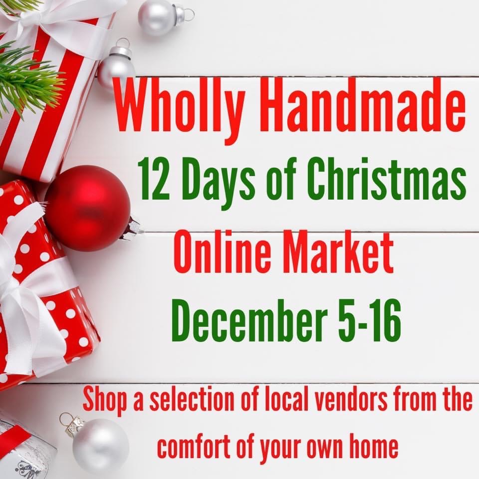 Wholly Handmade 12 Days of Christmas Online Auction