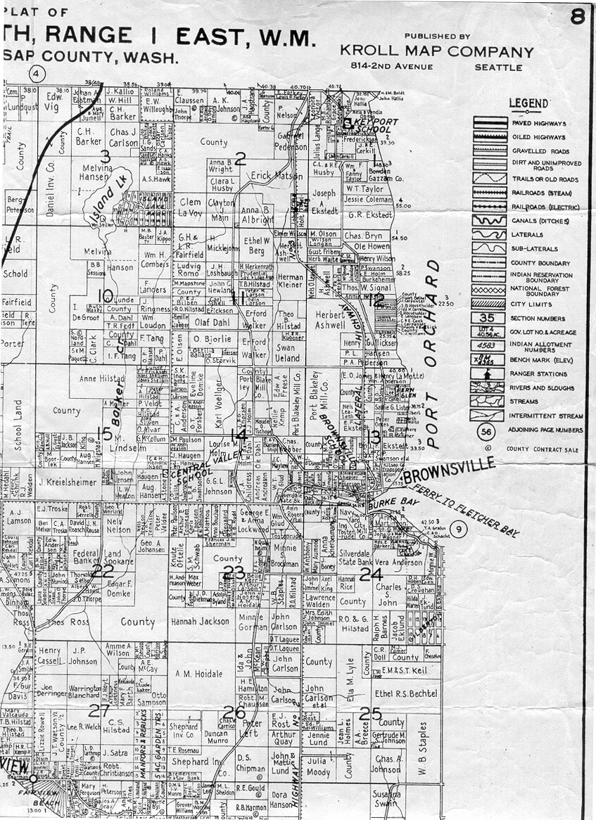 Kitsap County Plat Map 3