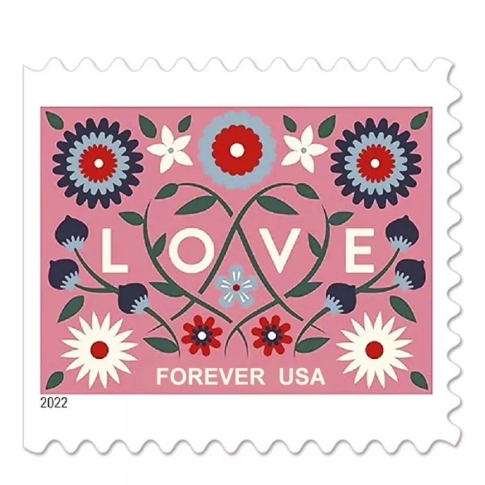 Buy Love Stamps 2022 USPS FOREVER® Authorized