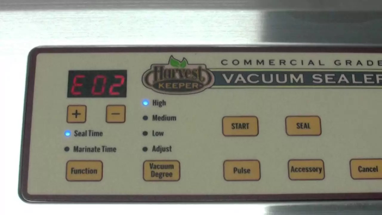 VacMaster Error Codes Vacuum Sealer Buyer's Guides