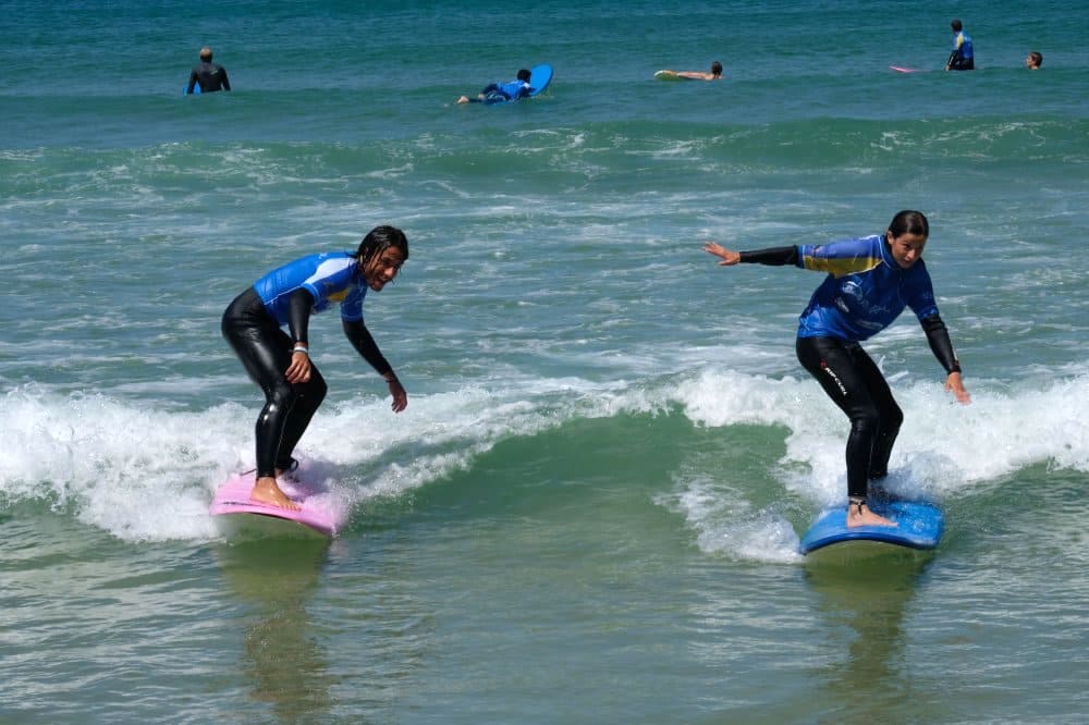 Surfunterricht Planet Surfcamp in Frankreich