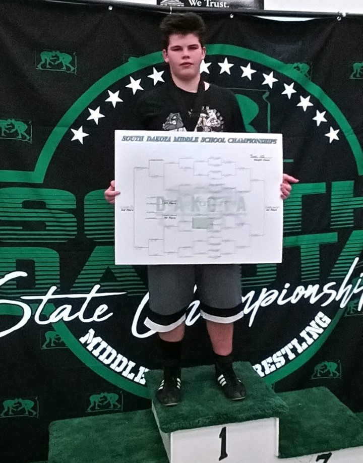 Hunter Reede Wins Middle School Wrestling Championship The Valley Express