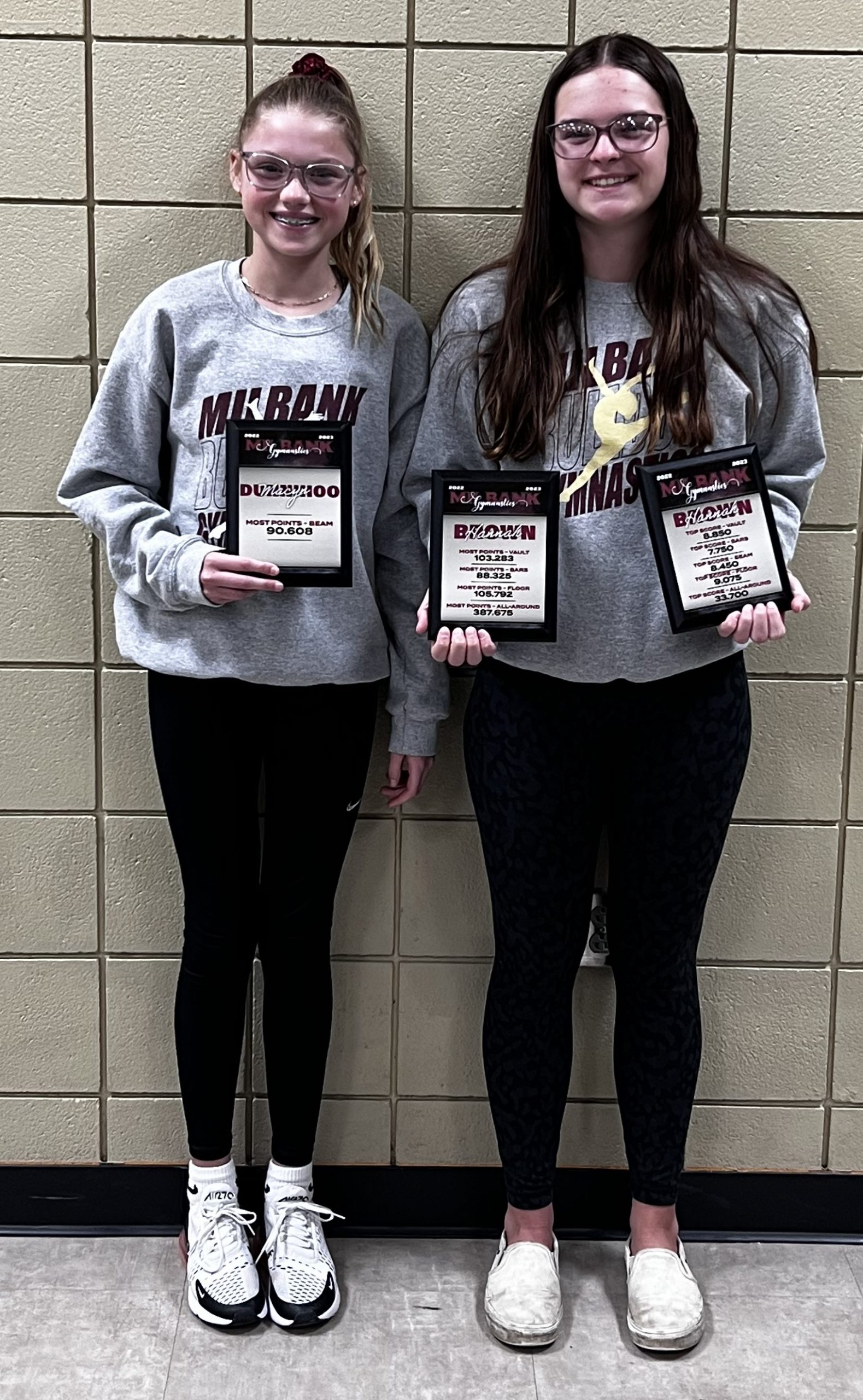 Milbank Gymnastics Team Honored at Awards Banquet The Valley Express