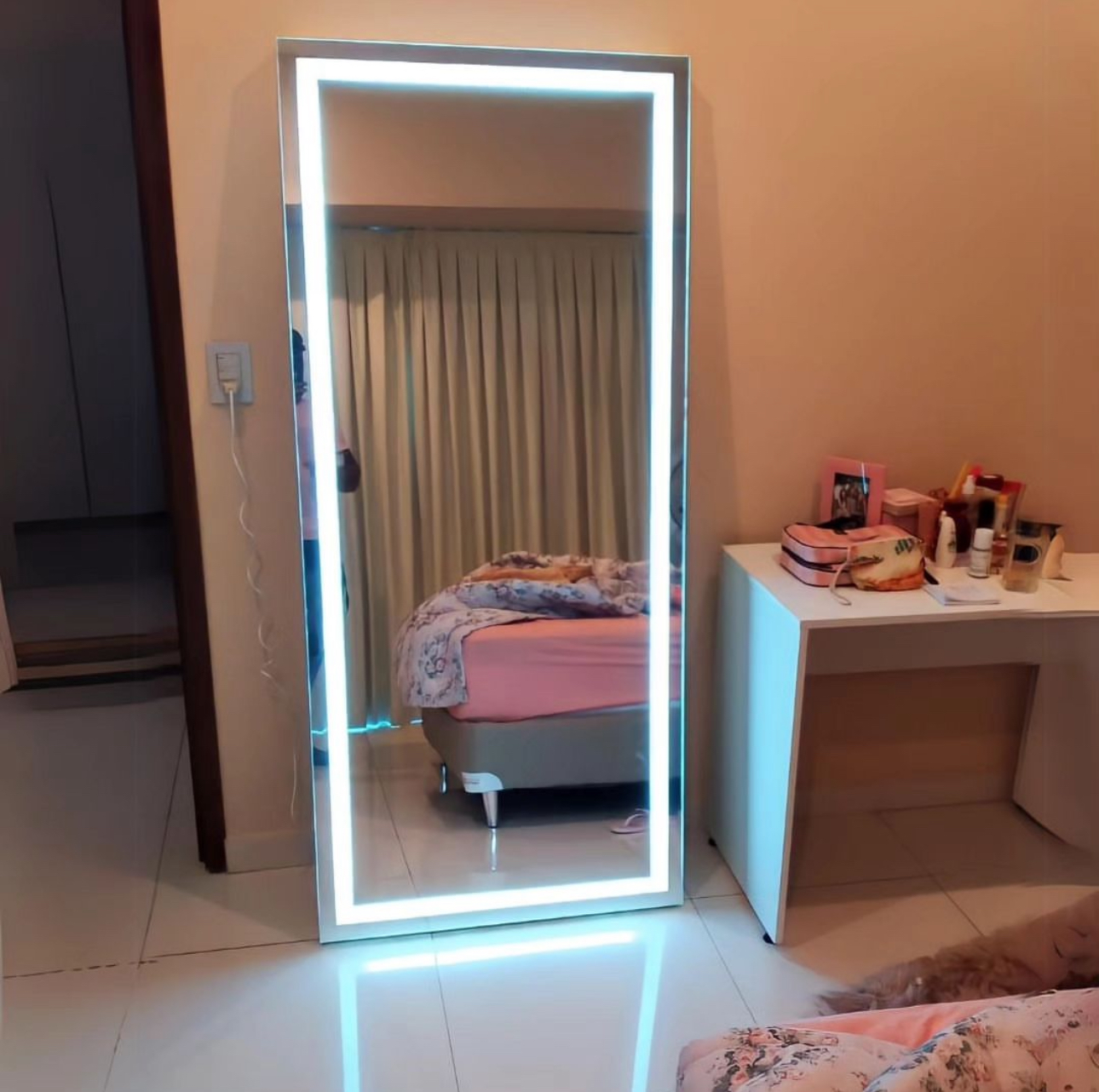 1700 X 700 Freestanding LED Mirror The Vanity Studio