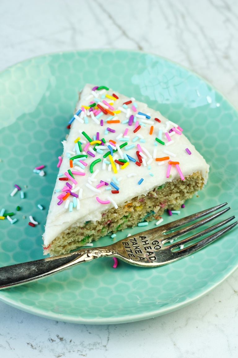 Vegan GlutenFree Funfetti Birthday Cake The Vegan 8