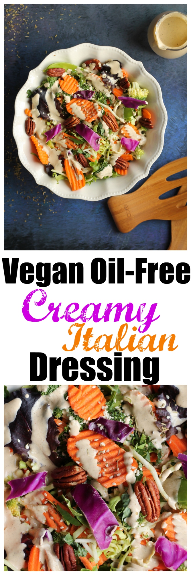 Vegan OilFree Creamy Italian Dressing. The Vegan 8