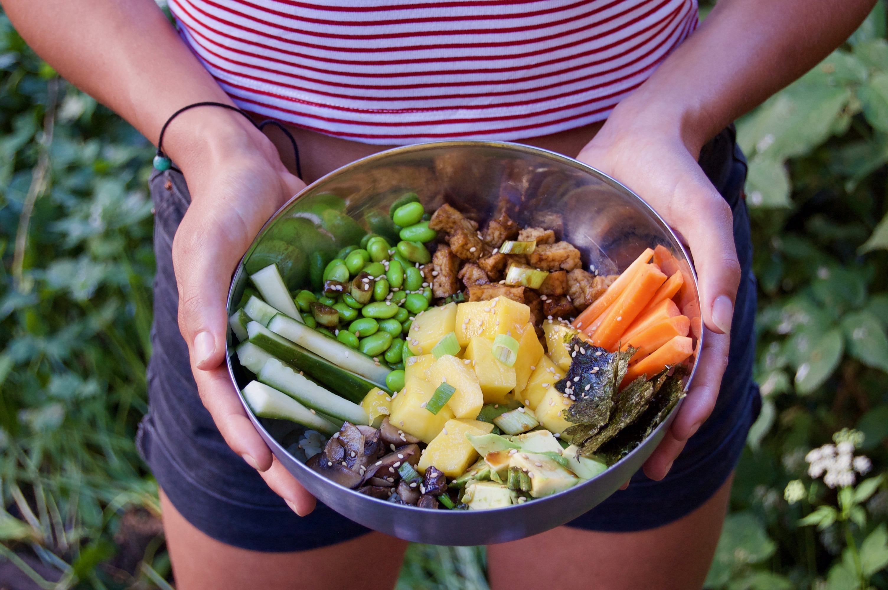 Vegan sushi bowl The Vegan Effect