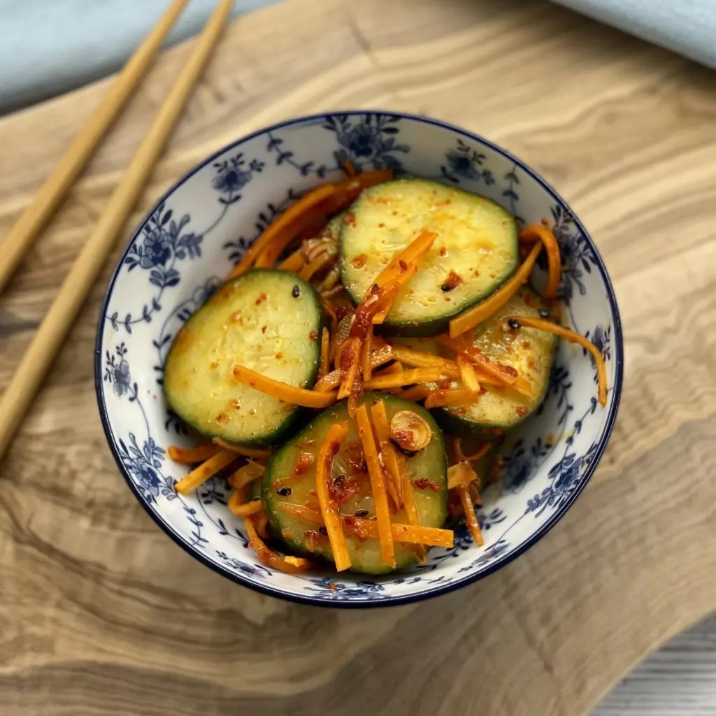Korean Cucumber Banchan The Vegan Kitchen