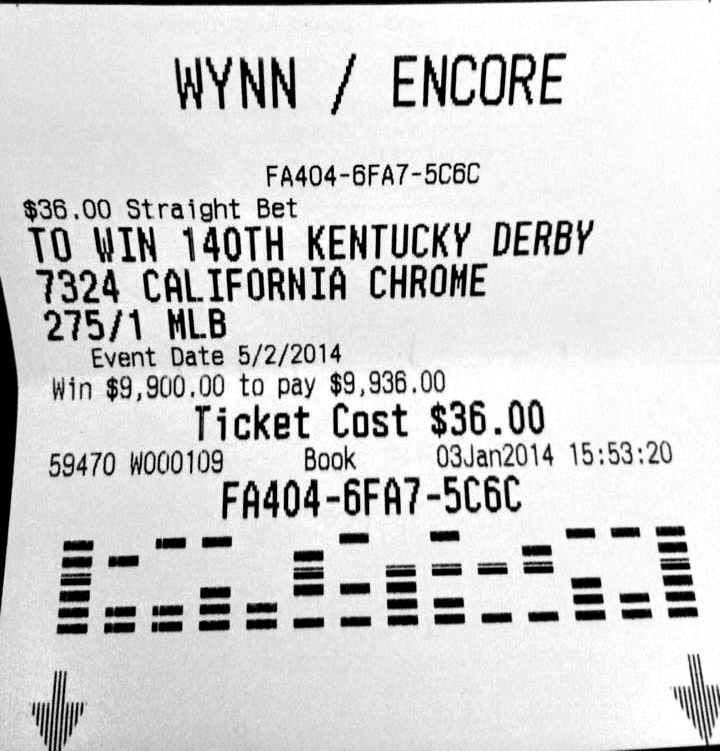 Kentucky Derby Bettor Wins Big at the Wynn Sports Book The Vegas Parlay