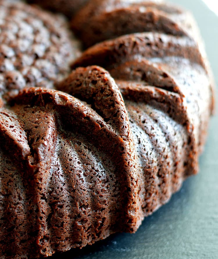 Vegan Chocolate Pumpkin Bundt Cake TheVegLife