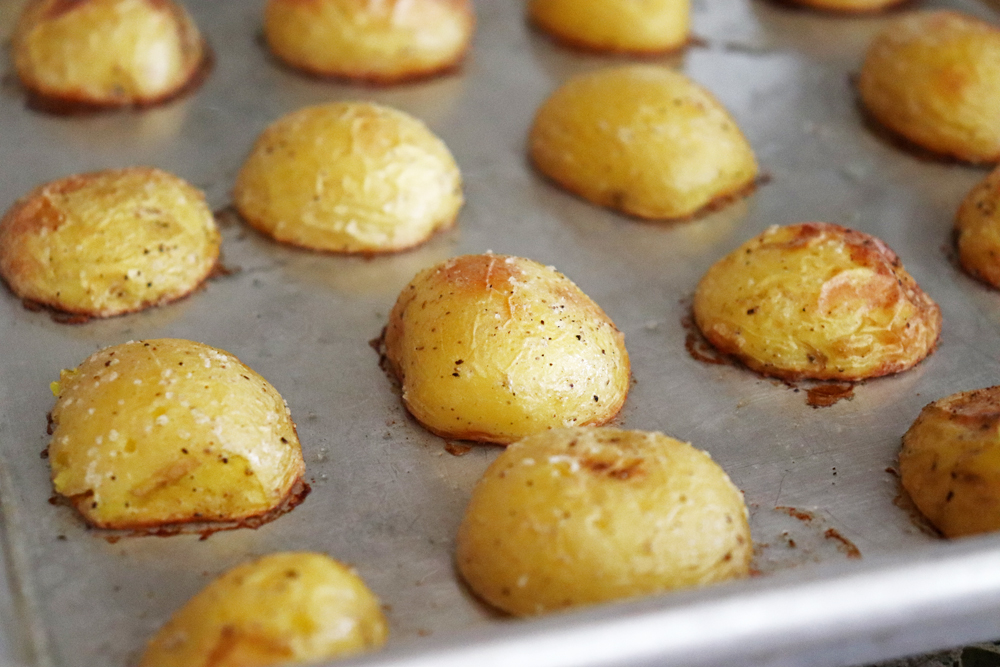 Oven Roasted Baby Dutch Potatoes Recipe TheVegLife