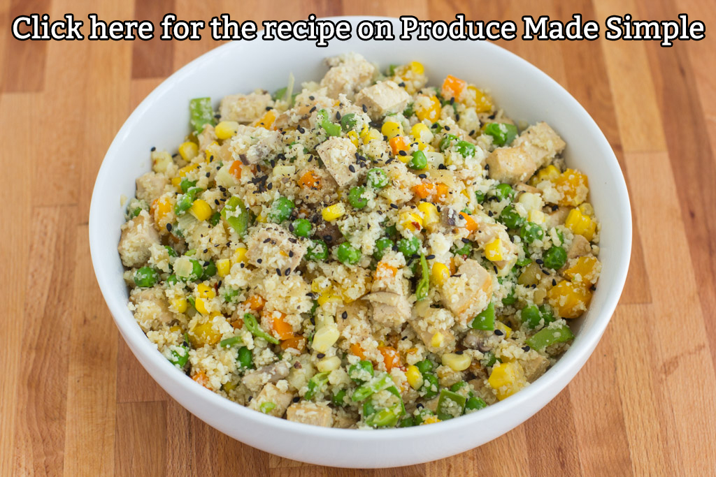 Cauliflower Rice/Cauliflower Couscous The Viet Vegan