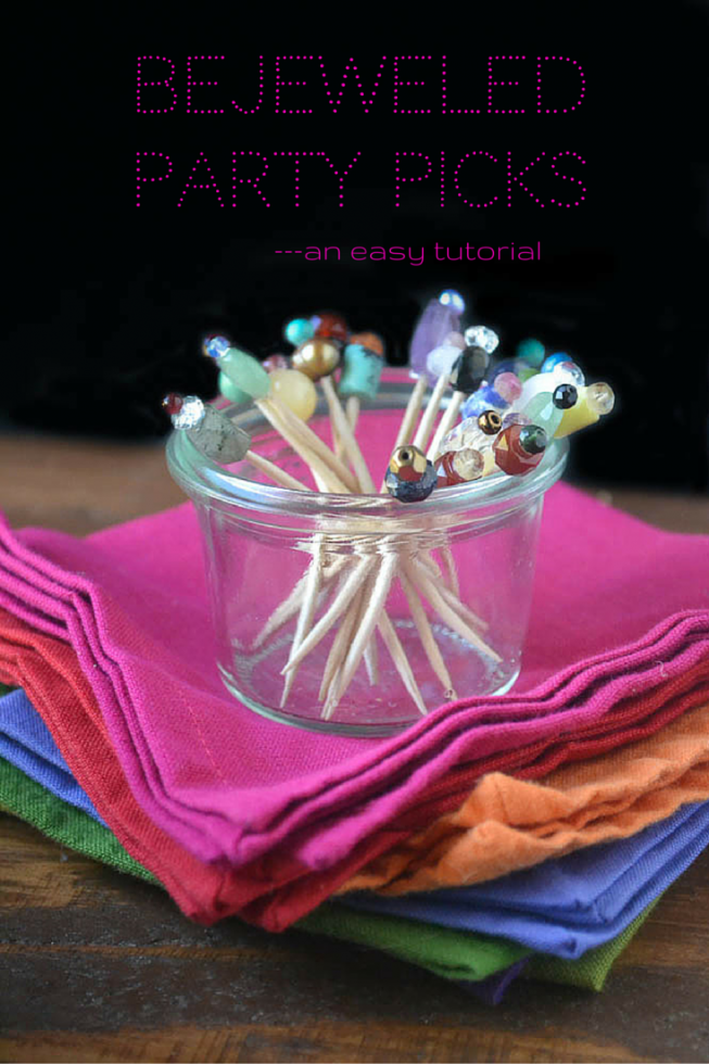 Beaded Cocktail Pick Tutorial • The View from Great Island